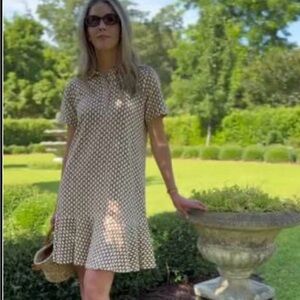 Duffield Lane Beige Cane Mini Dress